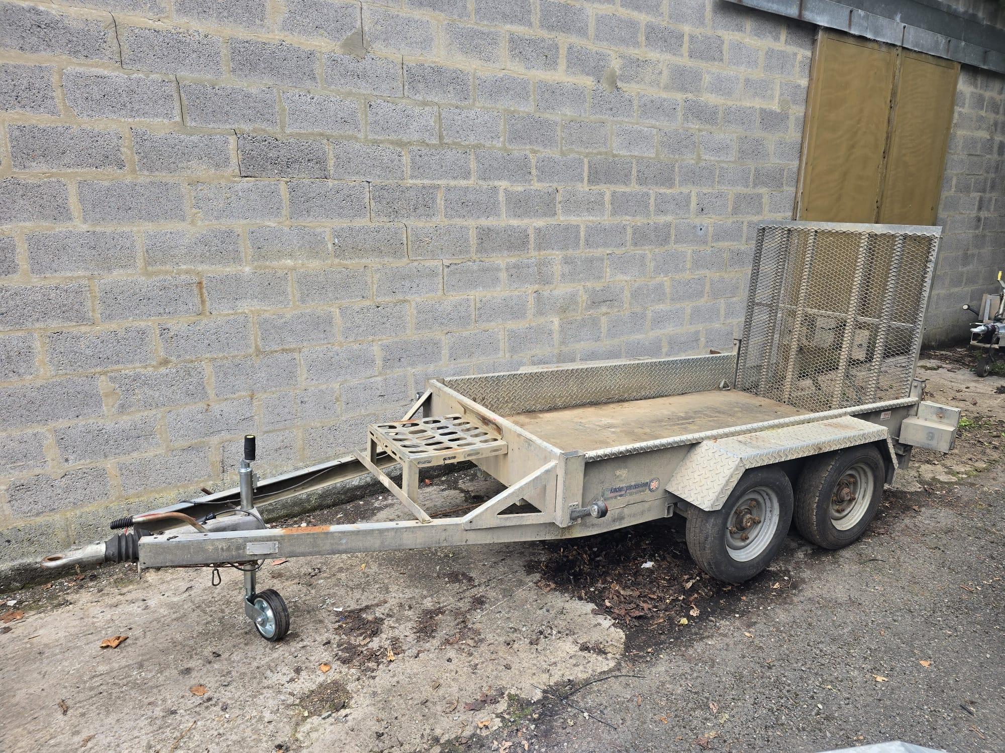 USED Indespension AD2000 Plant Trailer