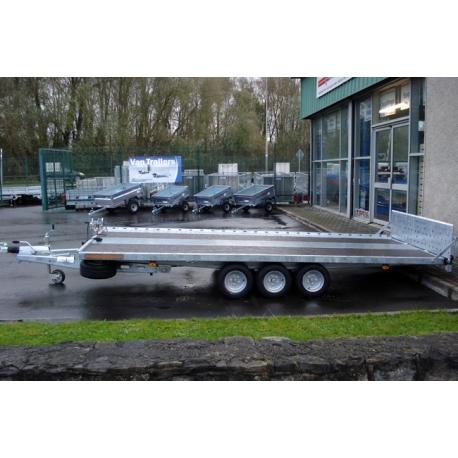 15'9 x 7' Tri-Axle Tiltdeck Car Transporter Trailer